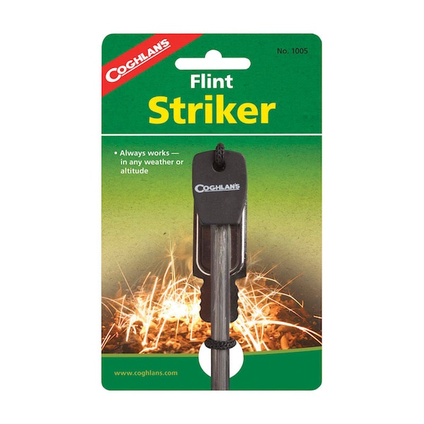 Coghlans Coghlan's Black Flint Striker 3-7/8 in. H X 5/16 in. W X 3.625 in. L 1 pk 1005 - main